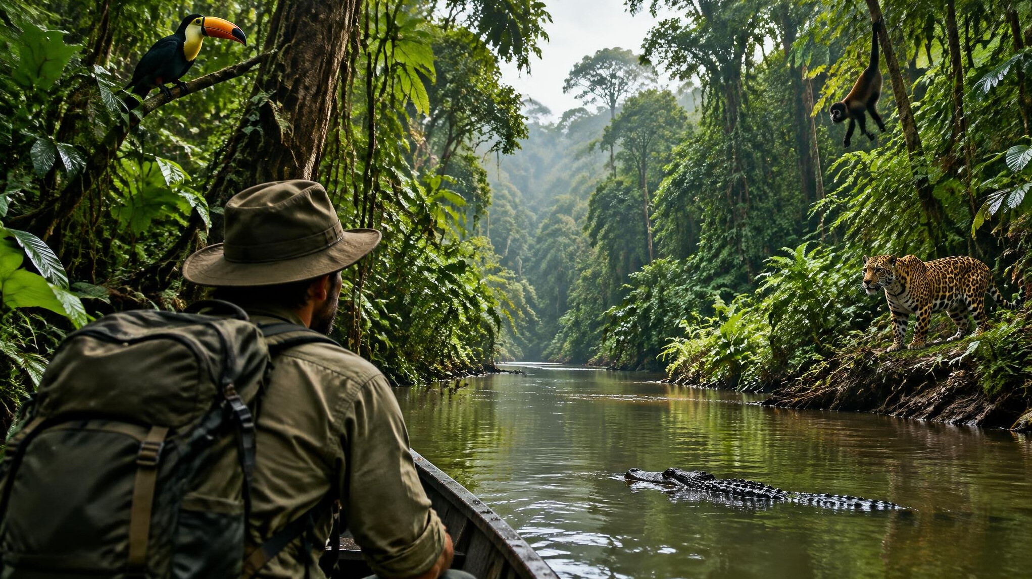 dense jungle trees